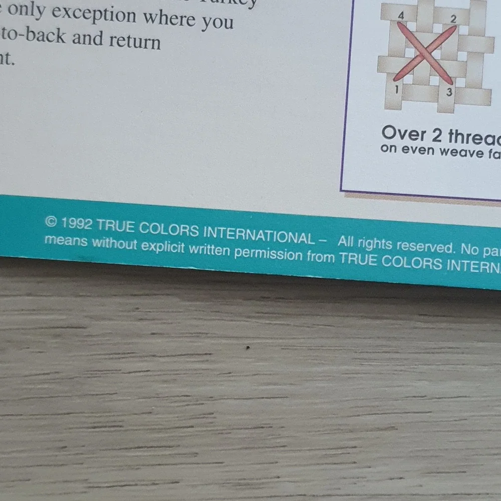 True‎ Colors Renaissance Angel 2 Cross Stitch Pattern Michele Johnson BCL-10186